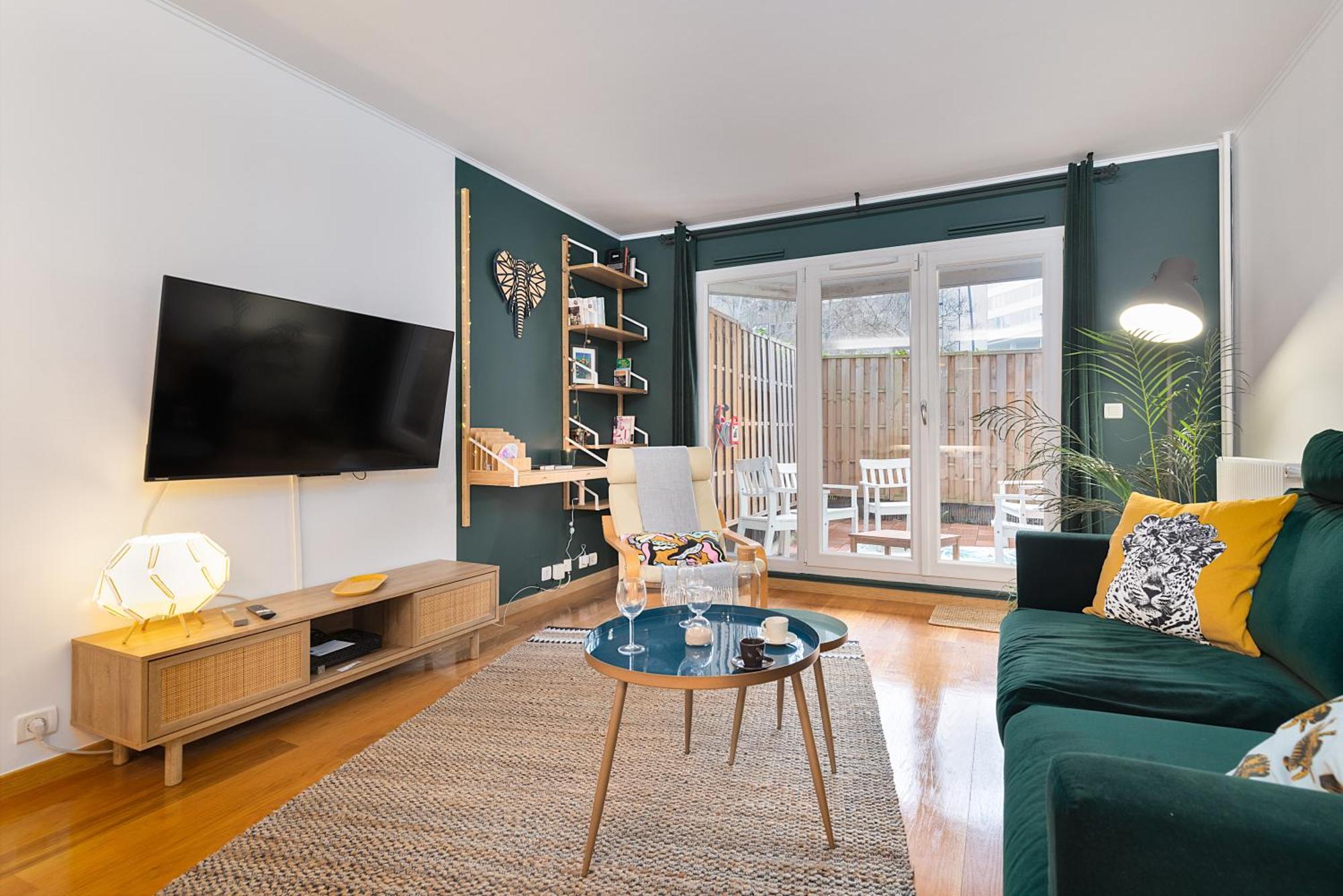 Cosy'N Paris - Parking Secure - Metro 14 - Wifi - Terrace - Premium Bedding Daire Gentilly Dış mekan fotoğraf