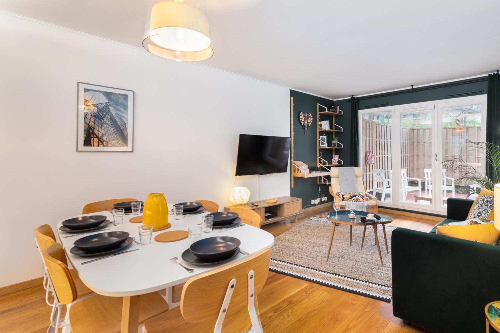 Cosy'N Paris - Parking Secure - Metro 14 - Wifi - Terrace - Premium Bedding Daire Gentilly Dış mekan fotoğraf